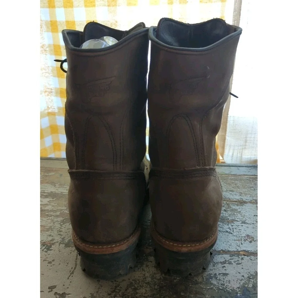 Red Wing Loggermax 2292 Steel Toe Size 10 Boots Mens  Leather Gore-Tex‎ Work